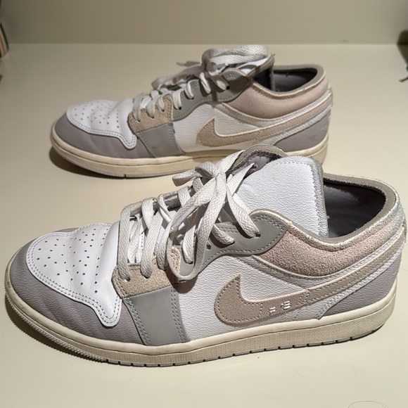 Nike Air Jordan 1 Low SE Craft 'Inside Out Tech Grey', Men’s Size 8, Women’s 9.5 - Picture 3 of 10
